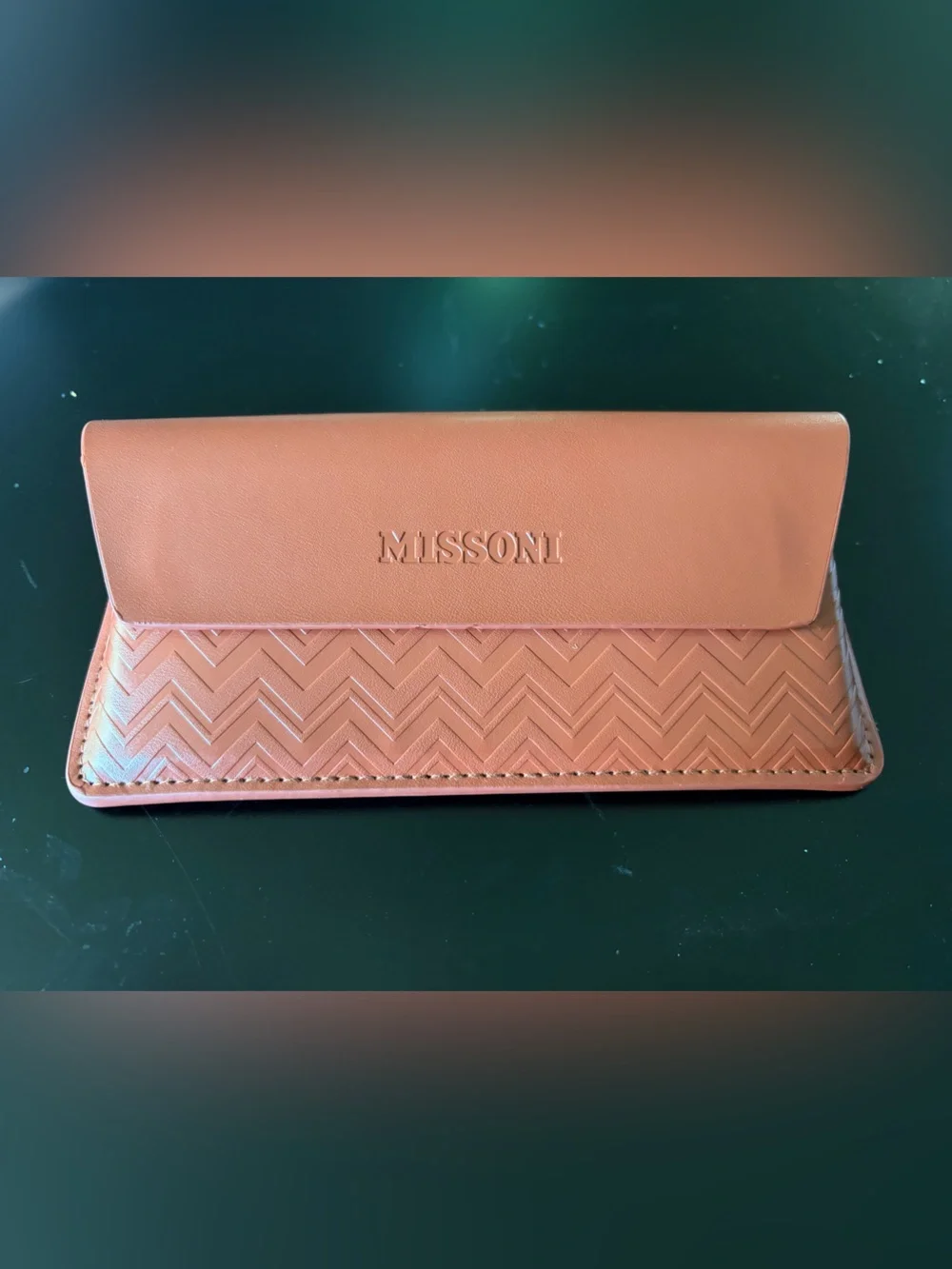 Missoni Gold Frame Sunglasses with Brown Lenses